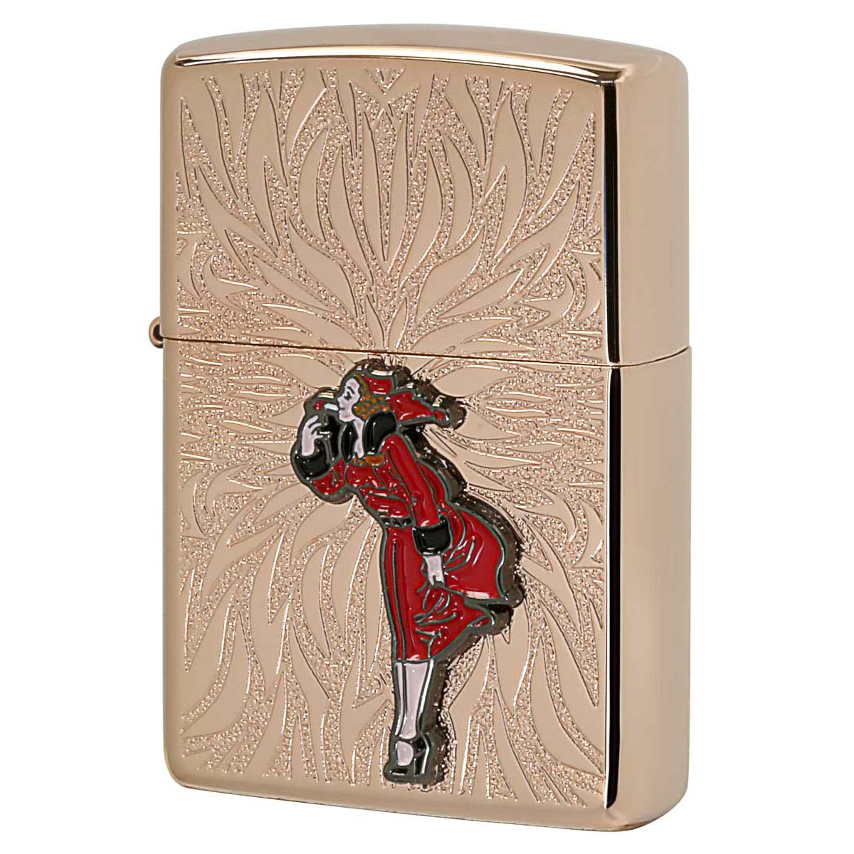 Zippo ジッポー ウィンディーメタル ローズピンク Windy Metal Rose Pink RP