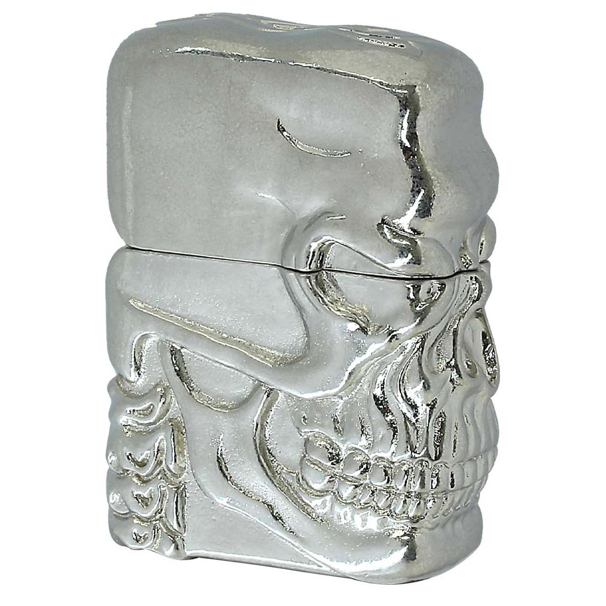 Zippo ジッポー スカル Skull 骸骨 フルメタルジャケット スペシャル スカル ホワイトニッケル SPECIAL SKULL Full Metral Jacket WNB