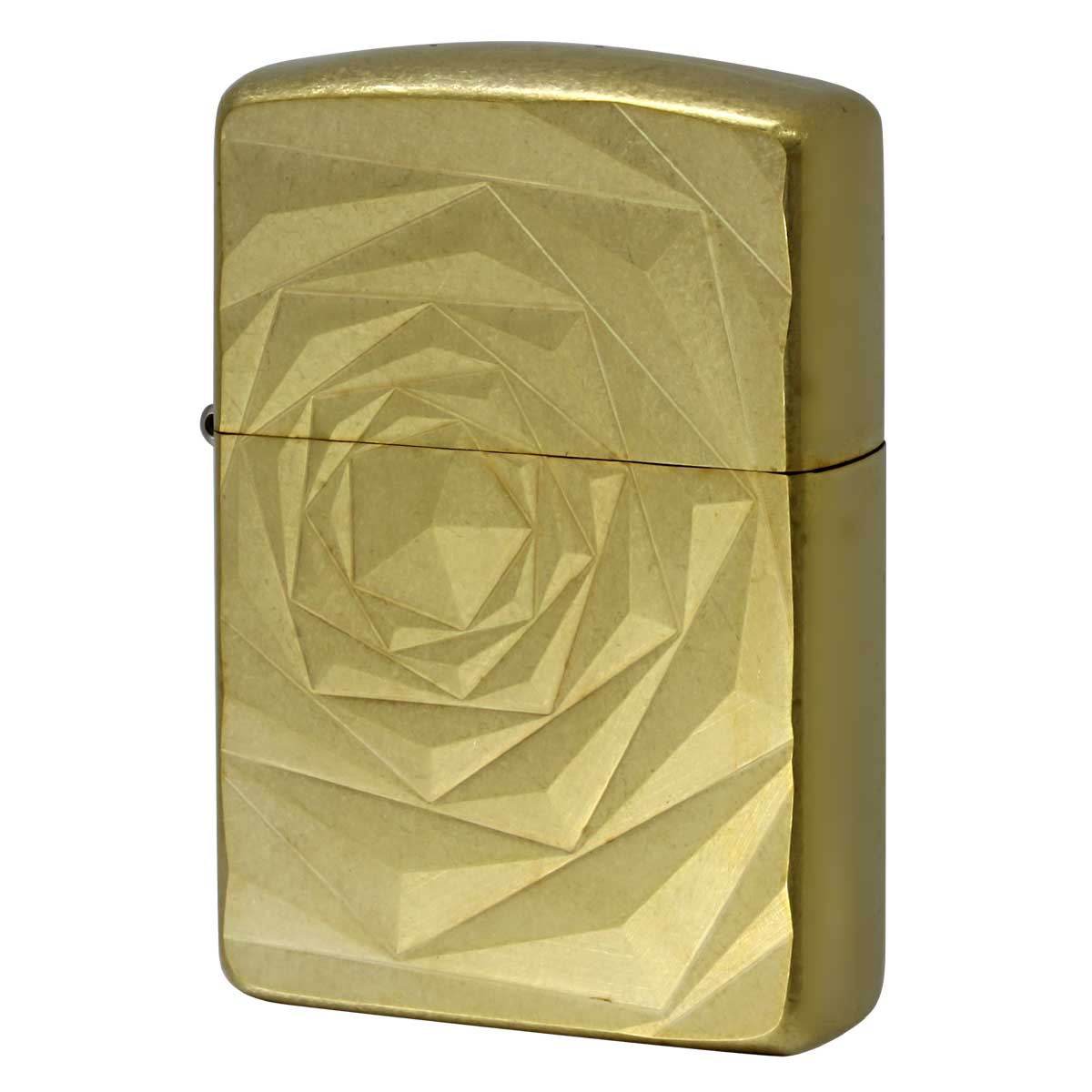Zippo ジッポー アーマー ローズ 薔薇 バラ ブラス バレル加工 ARMOR Shimmer Rose Bバレル