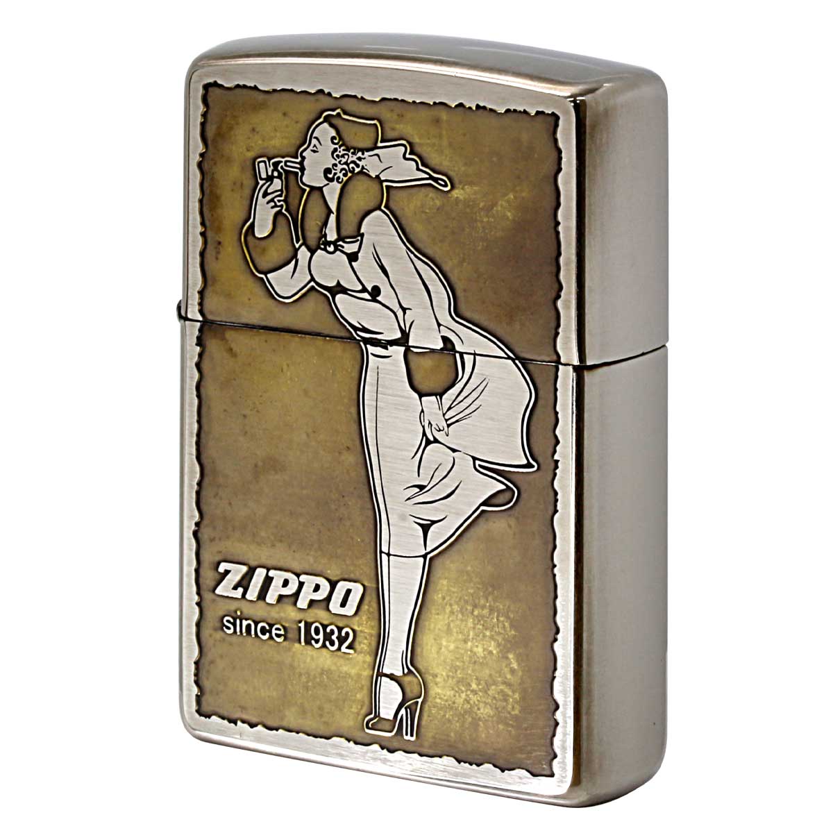 Zippo ジッポー ビンテージ風 ウインディ Windy ユーズド V・WINDY メール便可