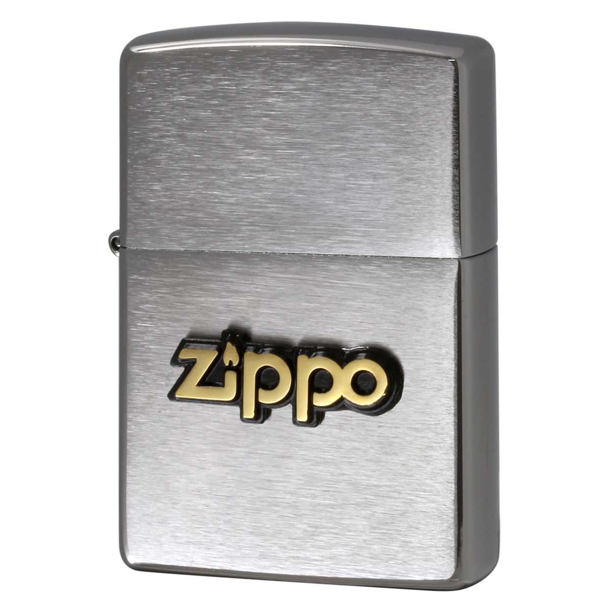 Zippo ジッポー #200 ZIPPO LOGO Metal ジッポ ロゴ メタル貼り  メール便可