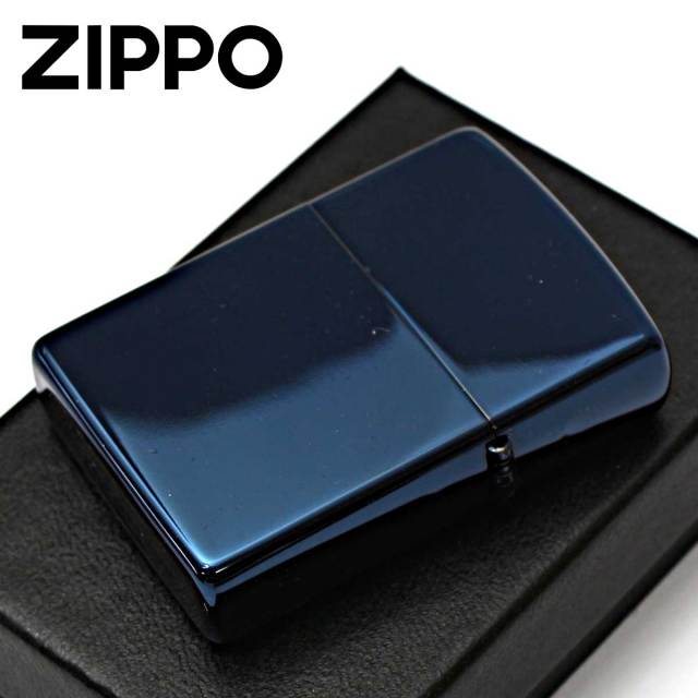 Zippo ジッポー ラバーズ クロス メッセージ ALL ハート ブルー