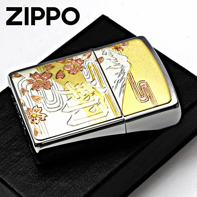 新品未使用24FWarchivio カシミヤキラキラロゴ38号 白 ×オレンジ Zippo ジッポー ネイティブアメリカン サンダーバード シルバー