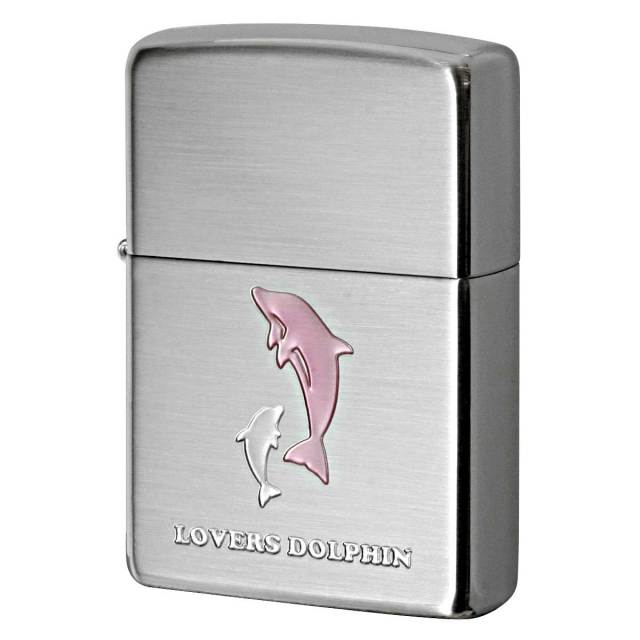 Zippo ジッポー イルカ ラバーズドルフィン ピンク LOVERS DOLPHIN 63400198