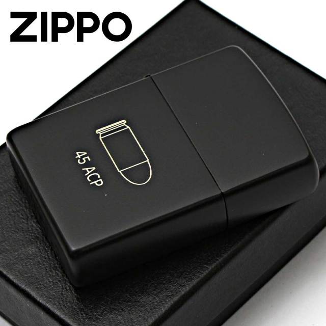Zippo ジッポー 弾薬 45ACP ブラック セラコート ビュレット 63470598