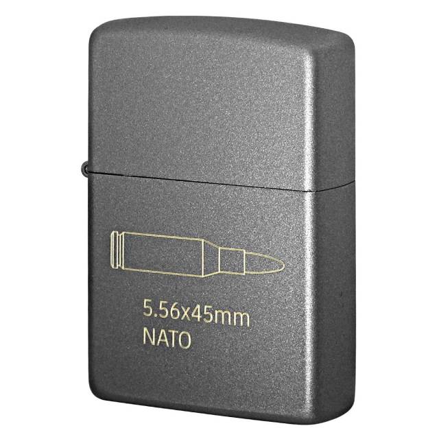 Zippo ジッポー CERAKOTE BULLET セラコート ビュレット NATO GRAY 63470298