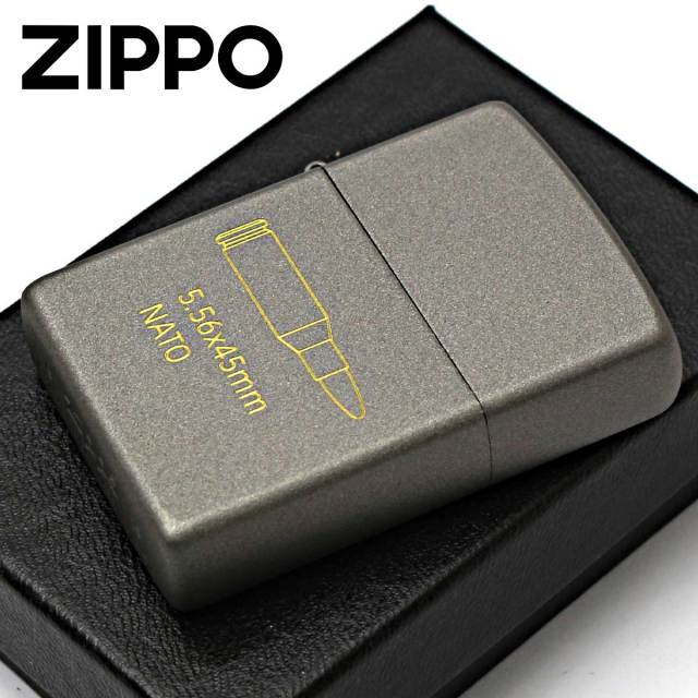 Zippo ジッポー 弾薬 NATO グレー セラコート ビュレット 63470298