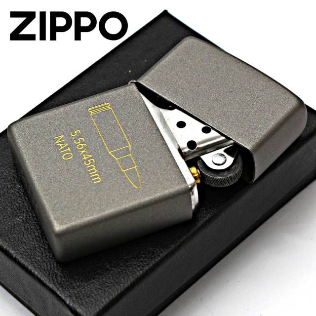 Zippo ジッポー 弾薬 NATO グレー セラコート ビュレット 63470298