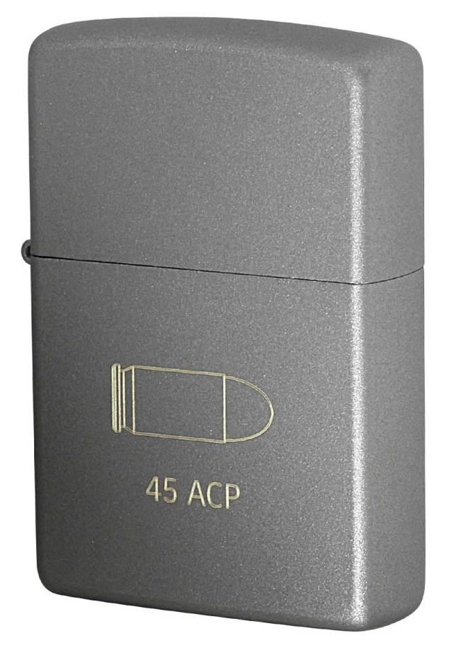 Zippo ジッポー CERAKOTE BULLET セラコート ビュレット 45ACP GRAY 63470698