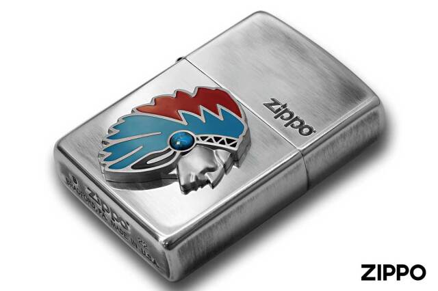 Zippo ジッポー ネイティブアメリカン メタル Native Americans 