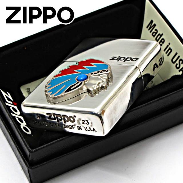 Zippo ジッポー ネイティブアメリカン メタル Native Americans