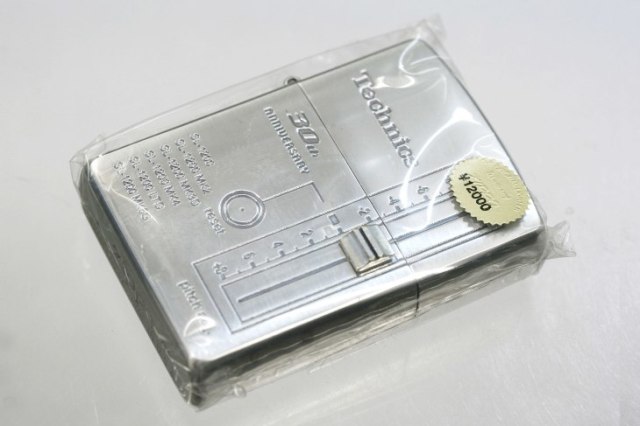 Zippo ジッポー 絶版・2002年製造 ピッチメタル Technics No.60840398 