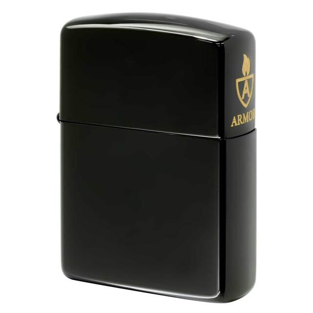 Zippo ジッポー アーマー N8 ブラックチタン サイドロゴ アップ ARMOR Side Logo up 162N8Ti_UP