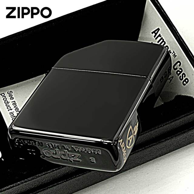 Zippo ジッポー アーマー N8 ブラックチタン サイドロゴ ダウン Zippo ジッポー アーマー N8 ブラックチタン サイドロゴ ダウン