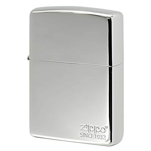 Zippo ジッポー プラチナコーティング ジッポ ロゴ 鏡面 ミラー PLATINUM Coating MFZ_PTM メール便可