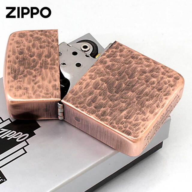Zippo ジッポー 1941レプリカ リューター加工 ハンマートーン調 銅古美