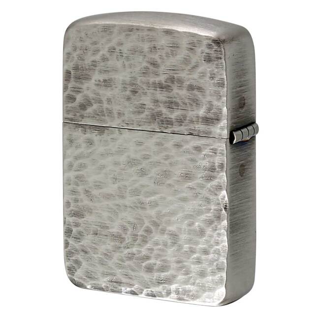 Zippo ジッポー 1941レプリカ リューター加工 ハンマートーン調 銀古美