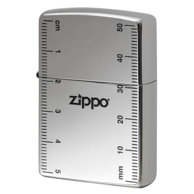 Zippo ジッポー #200B 定規 ジッポ ロゴ ZIPPO LOGO ニッケル Ni古美