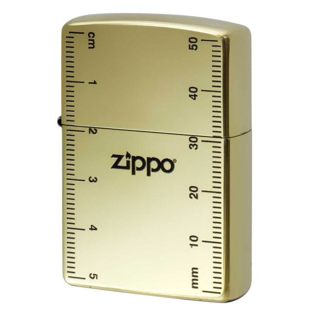 Zippo ジッポー #200B 定規 ジッポ ロゴ ZIPPO LOGO 真鍮 BS古美