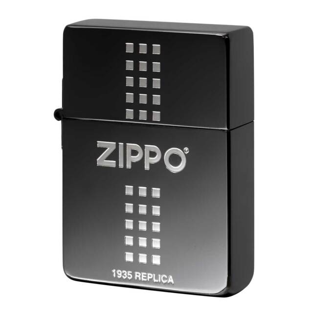 Zippo ジッポー 1935レプリカ クラシックデザイン オールドロゴ ブラックニッケル 35BN-CL_B