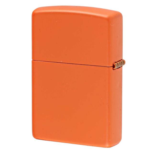 Zippo ジッポー レンジ マット ジッポ ロゴ Orange Matte Zippo