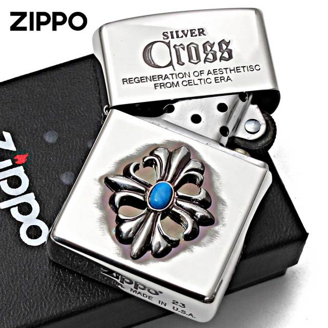 ZIPPO 限定版 クロス&ハート メタルライター ZIPPO ライター メタルジャケット ジッポ 超重厚 艶消しゴールド