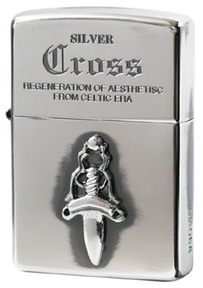 Zippo ジッポー クロスメタル CRS-K メール便可