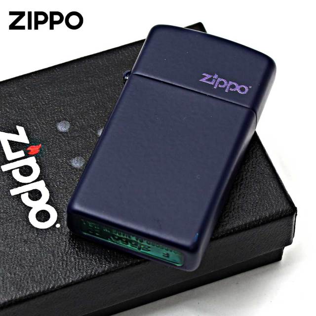 ビジネス・経済 Zippo bB Classic Navy Blue Matte Windproof Lighter – Zippo USA