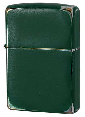 Zippo ジッポー Used Paint 20UP-G グリーン｜Zippo専門店フラミンゴ：本店