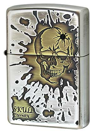 Zippo ジッポー Tear Off 20TOSK-SVB スカル メール便可