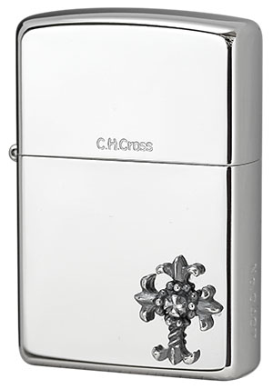 Zippo ジッポー ワンポイントクロスメタル CHN-SBM 5 メール便可