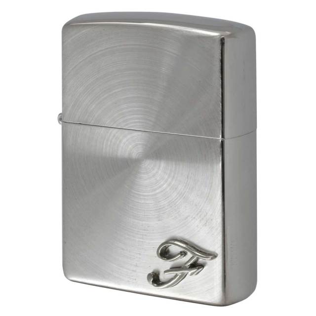 Zippo ジッポー イニシャル シリーズ F スピン 彫刻 SSP-F メール便可
