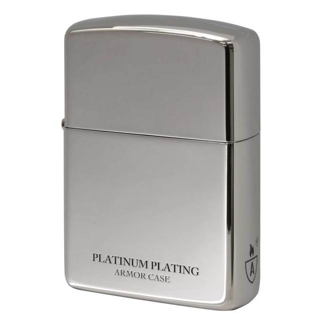 Zippo ジッポー アーマー プラチナコーティング ポリッシュ 鏡面 PLATINUM PLATING ARMOR CASE 16-PLAT メール便可