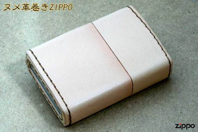 Zippo ジッポー ヌメ革巻き 20-NK｜Zippo専門店フラミンゴ：本店