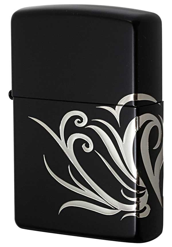 Zippo ジッポー TATTO IN THE DARK NIGHT タトゥーインザダークナイト Heart C HT-BKM メール便可