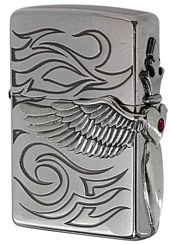 Zippo ジッポー Heart Wing Metal ハートウイングメタル 20HWT-R