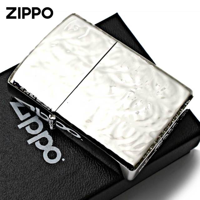 Zippo ジッポー ロイヤル カット シルバー 鏡面 ポリッシュ Roial Cut