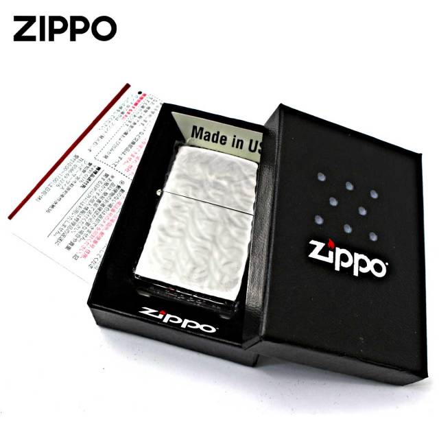 Zippo ジッポー ロイヤル カット シルバー 鏡面 ポリッシュ