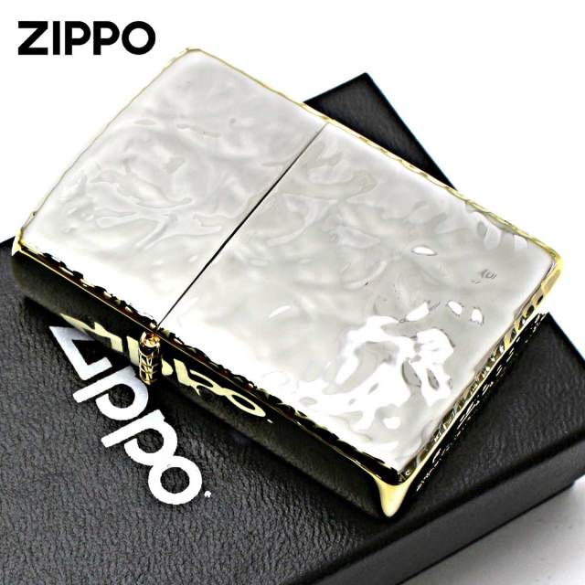 Zippo ジッポー ロイヤル カット ゴールド 鏡面 ポリッシュ Roial Cut
