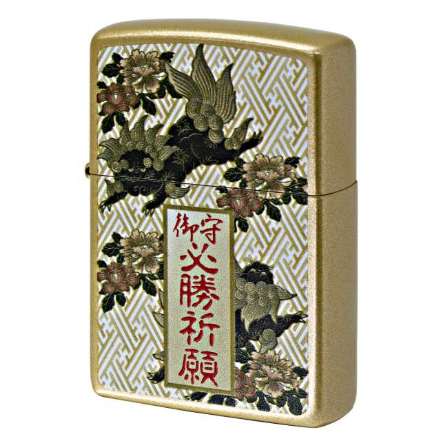 Zippo ジッポー 御守り 必勝祈願 TALISMAN 和柄 OM-MG メール便可