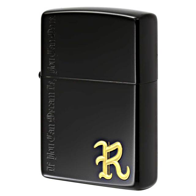 Zippo ジッポー イニシャル R ネームオブラブ ブラック Name of Love NLR-IB メール便可