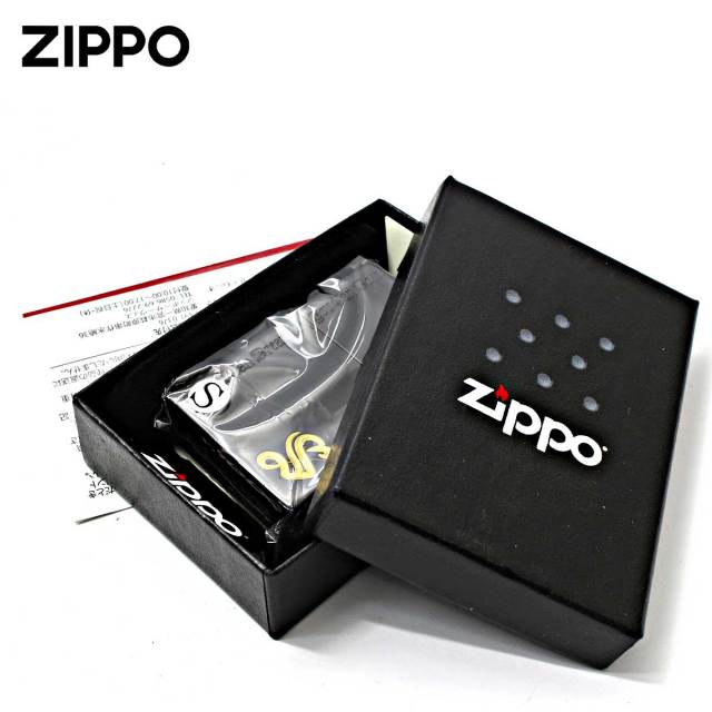 Zippo ジッポー イニシャル S ネームオブラブ ブラック Name of Love
