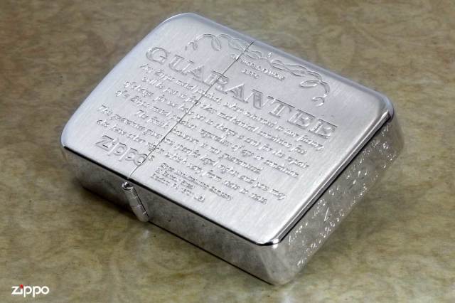 Zippo ジッポー GUARANTEE No.1941 ギャランティー柄 41GRT-SS メール