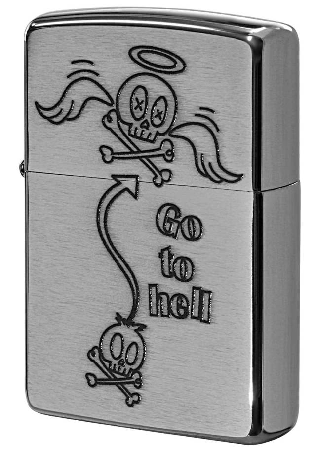 Zippo ジッポー Processing in USA Cute Skull Z200-411688 メール便可