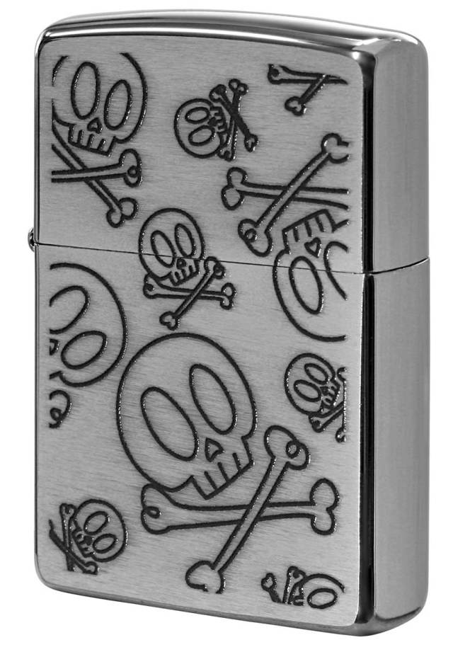 Zippo ジッポー Processing in USA Cute Skull Z200-411689 メール便可