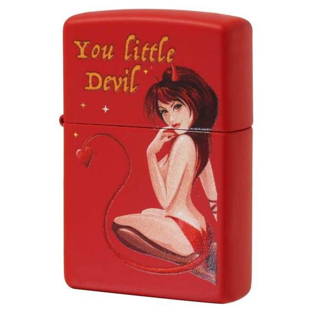 Zippo ジッポー セクシー レディ ガール リトルデビル レッド Little Devil Red Z233-104597 メール便可