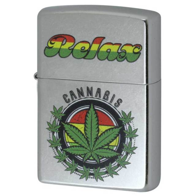 Zippo ジッポー Marijuana Leaf Series マリファナ Relax Leaf Z207-112481 メール便可