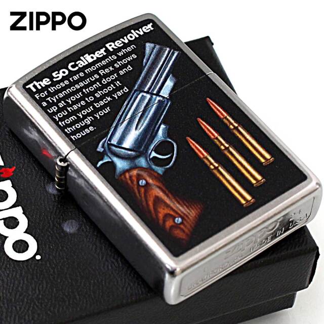 9mm parabellum bullet zippo ジッポ Zippo ジッポー 銃 リボルバー The 50 Caliber Revolver