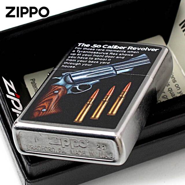 9mm parabellum bullet zippo ジッポ Zippo ジッポー 銃 リボルバー The 50 Caliber Revolver