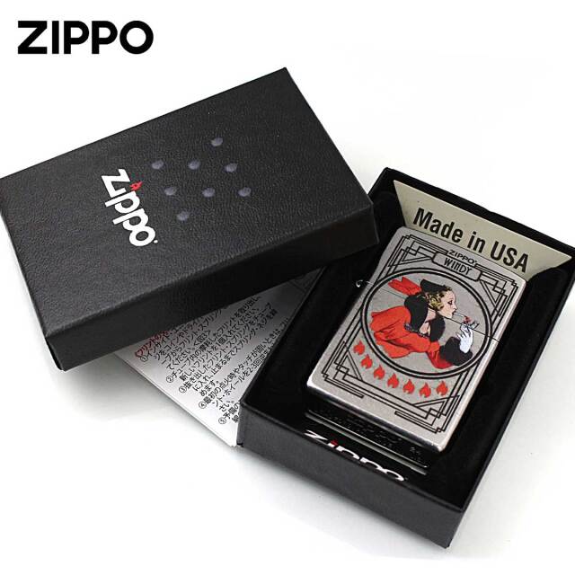 Zippo ジッポー ウインディ ガール Windy Girl アメリカ加工